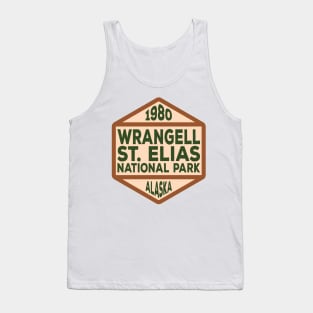 Wrangell-St. Elias National Park and Preserve badge Tank Top